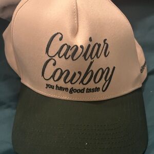 Caviar Cowboy Two-Tone Cap